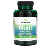 Swanson, Multi Without Iron, 120 Softgels