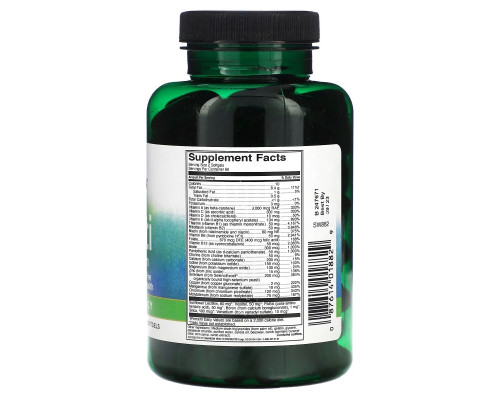 Swanson, Multi Without Iron, 120 Softgels Swanson, Multi Without Iron, 120 Softgels