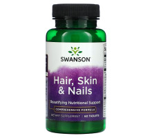 Swanson, Hair, Skin & Nails, 60 Tablets