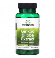 Swanson, Ginkgo Biloba Extract, 60 mg, 120 Capsules