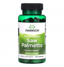 Swanson, Saw Palmetto, 540 mg, 100 Capsules