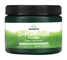 Женское здоровье Swanson, D-манноза в порошке, 50 г (1,75 унции)