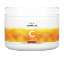 Витамин C Swanson, Порошок витамина C с шиповником, 250 г (8,8 унции)