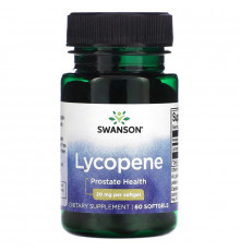 Swanson, Lycopene, 20 mg, 60 Softgels