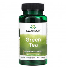 Swanson, Green Tea, 500 mg, 100 Capsules
