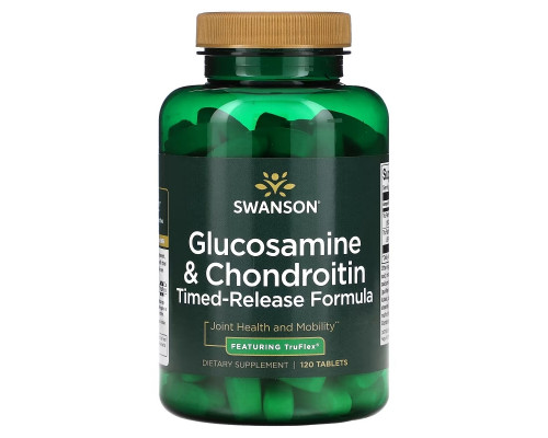 Swanson, Glucosamine & Chondroitin, 120 Tablets Swanson, Glucosamine & Chondroitin, 120 Tablets