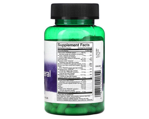 Swanson, Albion Multi-Mineral with Iron, 120 Capsules Swanson, Albion Multi-Mineral with Iron, 120 Capsules