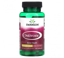 Для мышц и суставов Swanson, Ostivone, высокая эффективность, 500 мг, 60 капсул