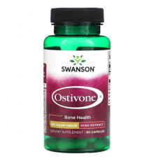 Для мышц и суставов Swanson, Ostivone, высокая эффективность, 500 мг, 60 капсул