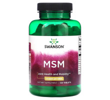Swanson, MSM, 1.5 g, 120 Tablets