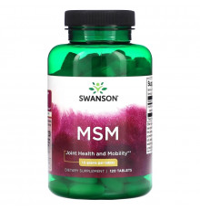 Swanson, MSM, 1.5 g, 120 Tablets
