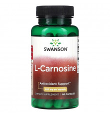 Swanson, L-Carnosine , 500 mg, 60 Capsules