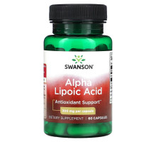 Swanson, Alpha Lipoic Acid, 300 mg, 60 Capsule