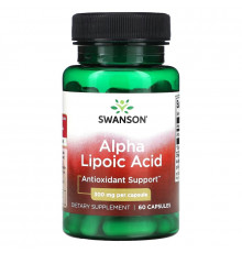 Swanson, Alpha Lipoic Acid, 300 mg, 60 Capsule
