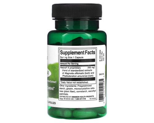Swanson, Relora, 250 mg, 90 Capsules Swanson, Relora, 250 mg, 90 Capsules