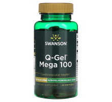 Swanson, Q-Gel Mega 100, 100 mg, 60 Softgels