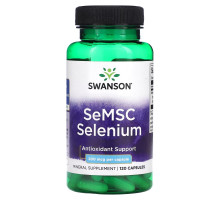 Swanson, SeMSC Selenium, 200 mcg, 120 Capsules