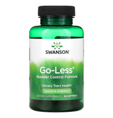 Здоровье мочеполовой системы Swanson, Go-Less, 90 мягких таблеток