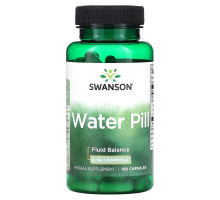 Swanson, Water Pill, формула 2-в-1, 120 капсул