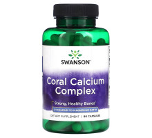 Swanson, Coral Calcium Complex, 90 Capsules
