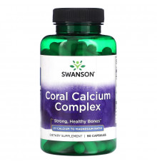 Swanson, Coral Calcium Complex, 90 Capsules
