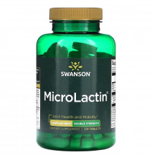Swanson, MicroLactin, двойная сила действия, 1 г, 120 таблеток