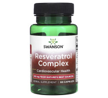 Swanson, Resveratrol Complex, 60 Capsules