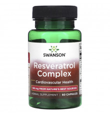 Swanson, Resveratrol Complex, 60 Capsules
