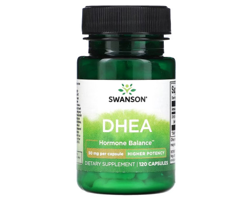 Swanson, DHEA, 50 mg , 120 Capsules