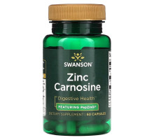 Swanson, Zinc Carnosine, 60 Capsules