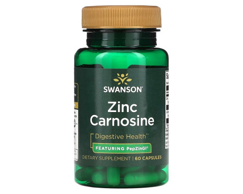Swanson, Zinc Carnosine, 60 Capsules Swanson, Zinc Carnosine, 60 Capsules