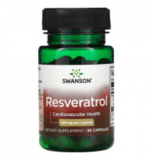 Swanson, Resveratrol, 100 mg, 30 Capsules