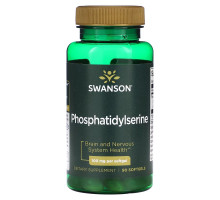 Swanson, Phosphatidylserine, 100 mg, 90 Softgels