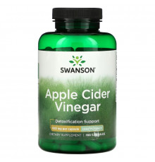 Swanson, Apple Cider Vinegar, 625 mg, 180 Capsules