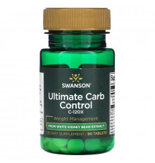 Swanson, Ultimate Carb Control C-120X, 90 Tablets