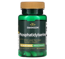 Swanson, Phosphatidylserine, 300 mg, 30 Capsules