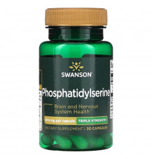 Swanson, Phosphatidylserine, 300 mg, 30 Capsules