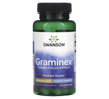 Swanson, Graminex Flower Pollen Extract, Maximum Strength, 500 mg, 60 Capsules