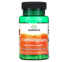 Swanson, 7-HMRlignans, 60 Capsules