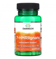 Swanson, 7-HMRlignans, 60 Capsules