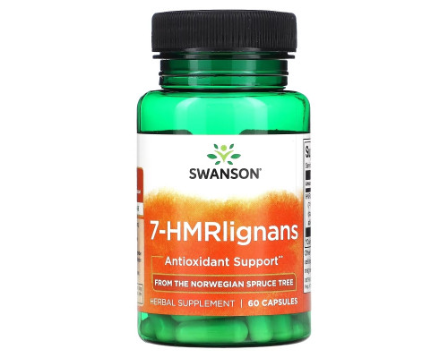 Swanson, 7-HMRlignans, 60 Capsules