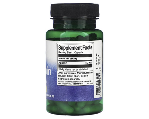 Swanson, Apigenin, 50 mg, 90 Capsules Swanson, Apigenin, 50 mg, 90 Capsules