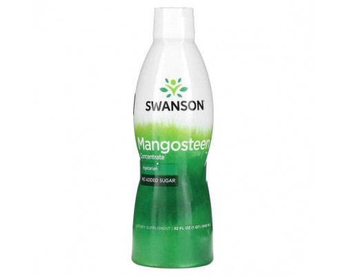 Фрукты и ягоды Swanson, Концентрат мангостана, 946 мл (32 жидк. Унции) Фрукты и ягоды Swanson, Концентрат мангостана, 946 мл (32 жидк. Унции)