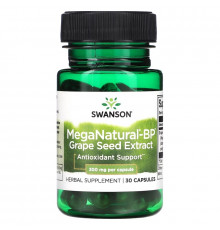 Swanson, MegaNatural-BP Grape Seed Extract, 300 mg, 30 Capsules