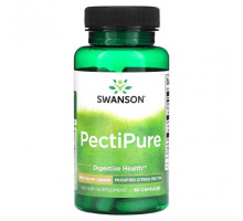 Для пищеварительной системы Swanson, PectiPure, 600 мг, 60 капсул