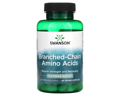 Swanson, Branched-Chain Amino Acids, 90 Veggie Capsules Swanson, Branched-Chain Amino Acids, 90 Veggie Capsules