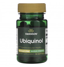 Swanson, Ubiquinol, Maximum Strength, 200 mg, 30 Softgels