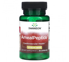 Аминокислоты Swanson, AmealPeptide, 3,4 мг, 30 капсул