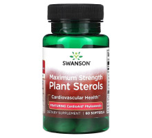 Swanson, Plant Sterols, Maximum Strength, 60 Softgels