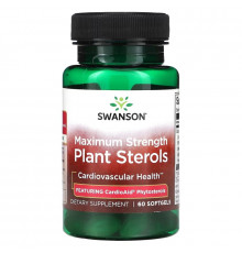 Swanson, Plant Sterols, Maximum Strength, 60 Softgels